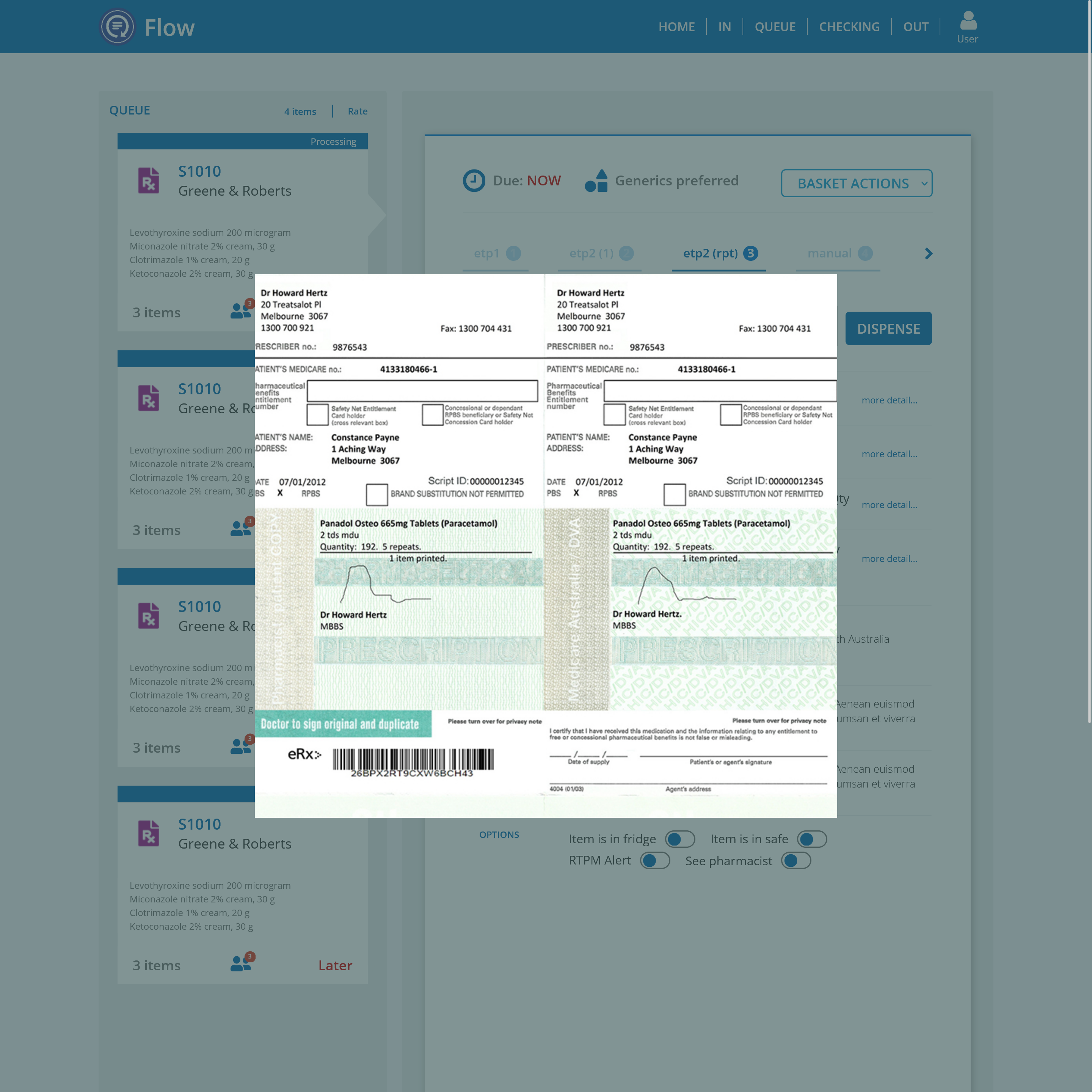 Paper script ingest workflow