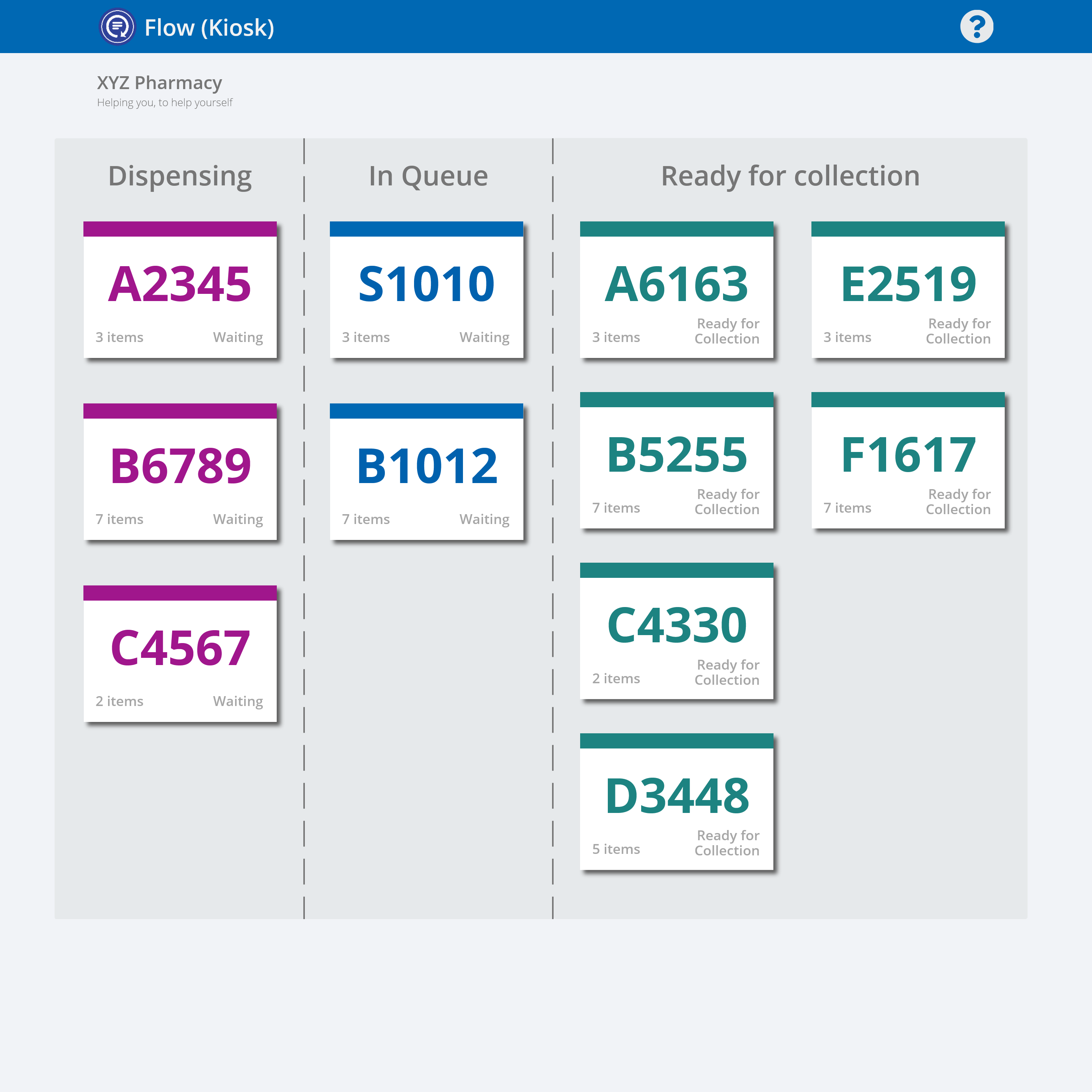 Kiosk wallboard concept